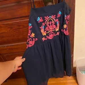 Mini dress with pretty detailing